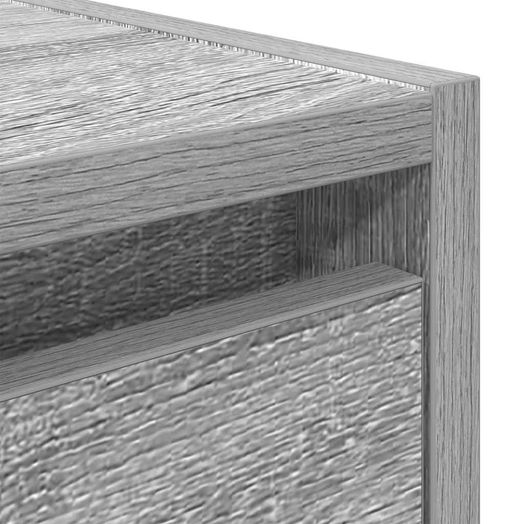 Nachtkastjes 2 st wandgemonteerd 38x34x40 cm grijs sonoma eiken is nu te koop bij PeponiXL, paradijselijk wonen!