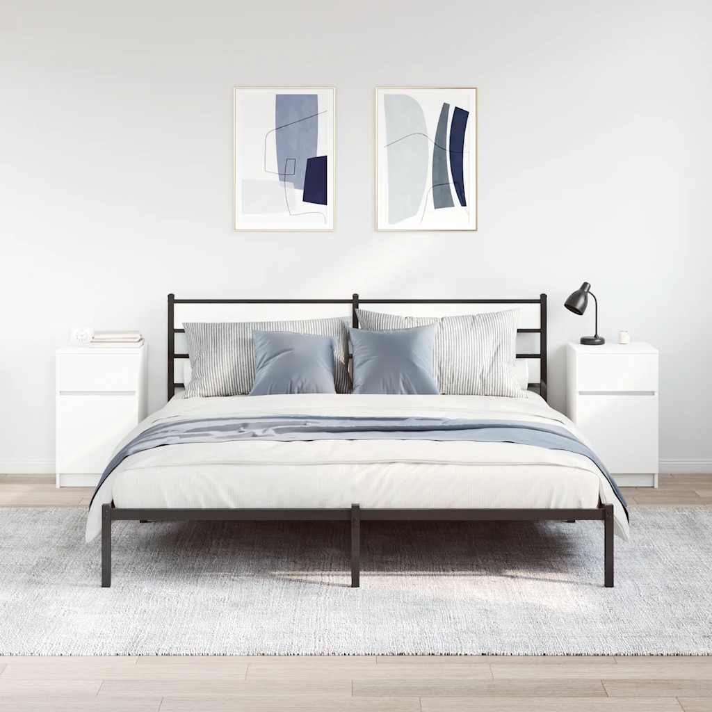 Nachtkastjes 2 st 39x35x65 cm bewerkt hout wit is nu te koop bij PeponiXL, paradijselijk wonen!