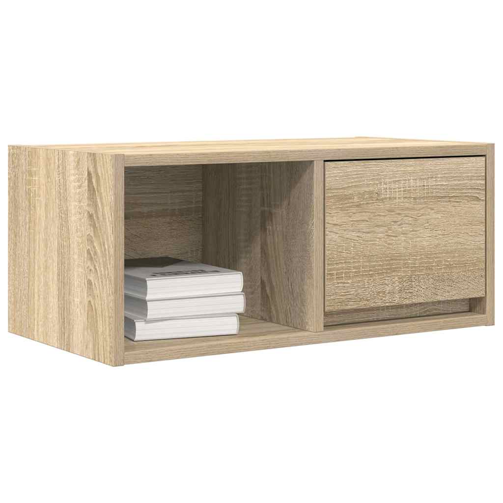 Tv-meubelen 2 st 60x31x25,5 cm bewerkt hout sonoma eikenkleurig is nu te koop bij PeponiXL, paradijselijk wonen!