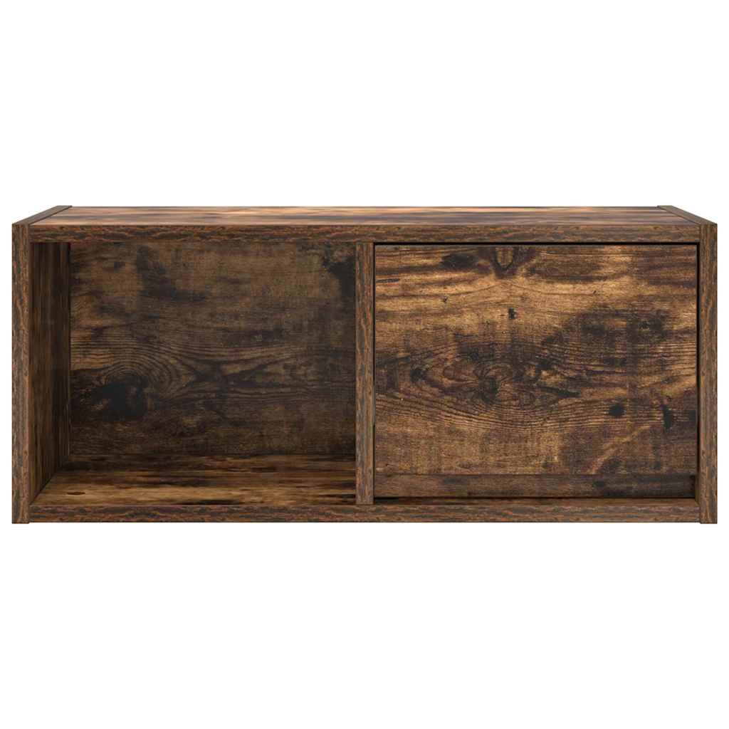 Tv-meubelen 2 st 60x31x25,5 cm bewerkt hout gerookt eikenkleur is nu te koop bij PeponiXL, paradijselijk wonen!