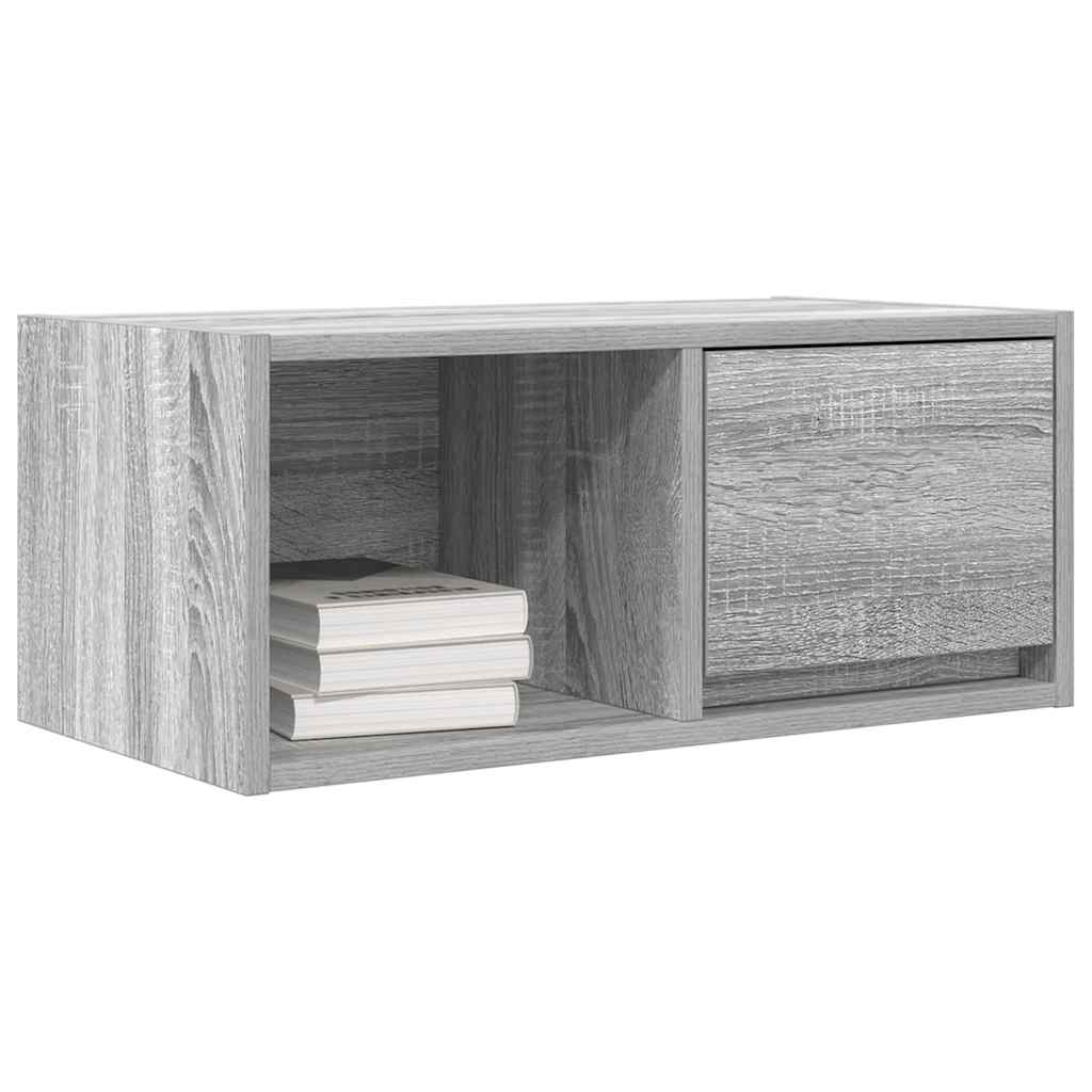 Tv-meubelen 2 st 60x31x25,5 cm bewerkt hout grijs sonoma eiken is nu te koop bij PeponiXL, paradijselijk wonen!