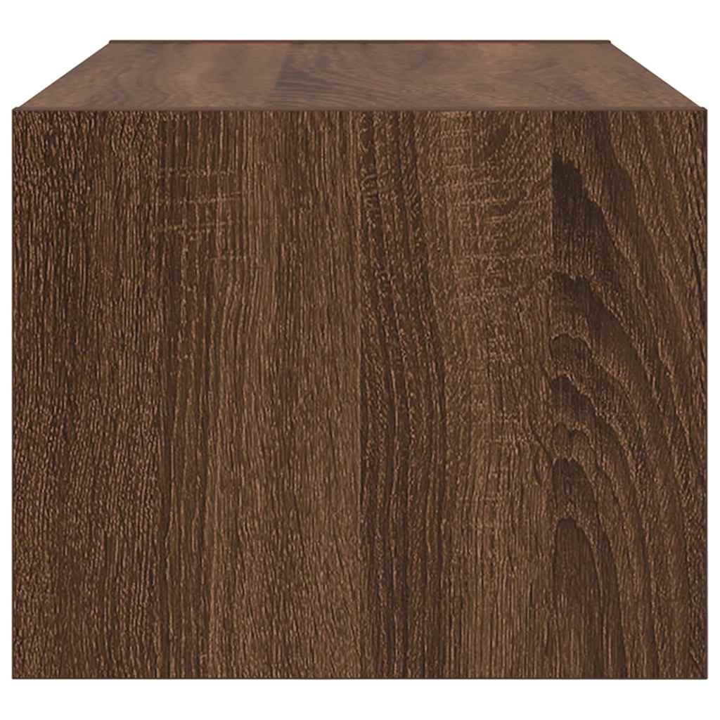 TV-meubel 60x31x25,5 cm bewerkt hout bruin eikenkleur is nu te koop bij PeponiXL, paradijselijk wonen!