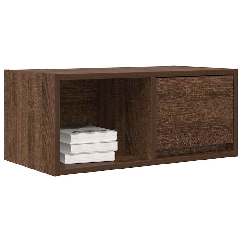 Tv-meubelen 2 st 60x31x25,5 cm bewerkt hout bruin eikenkleurig is nu te koop bij PeponiXL, paradijselijk wonen!