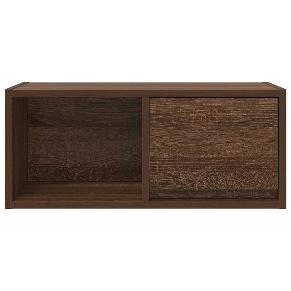 Tv-meubelen 2 st 60x31x25,5 cm bewerkt hout bruin eikenkleurig is nu te koop bij PeponiXL, paradijselijk wonen!