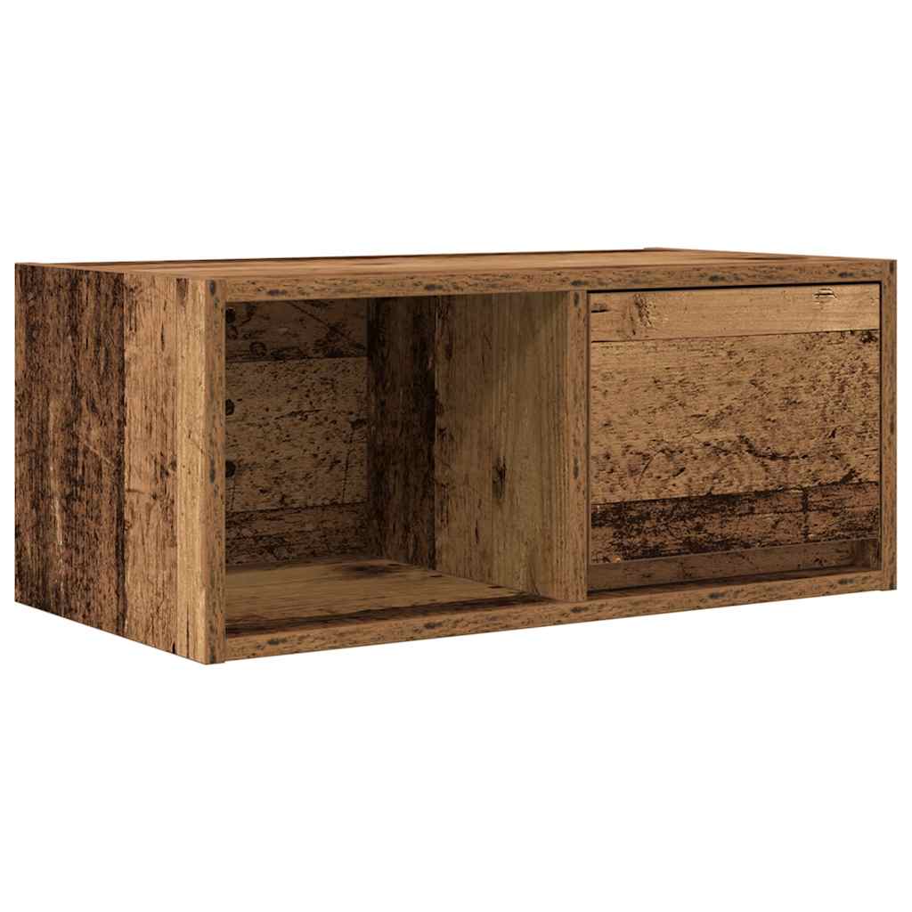 Tv-meubels 2 st 60x31x25,5 cm bewerkt hout oud houtkleurig is nu te koop bij PeponiXL, paradijselijk wonen!
