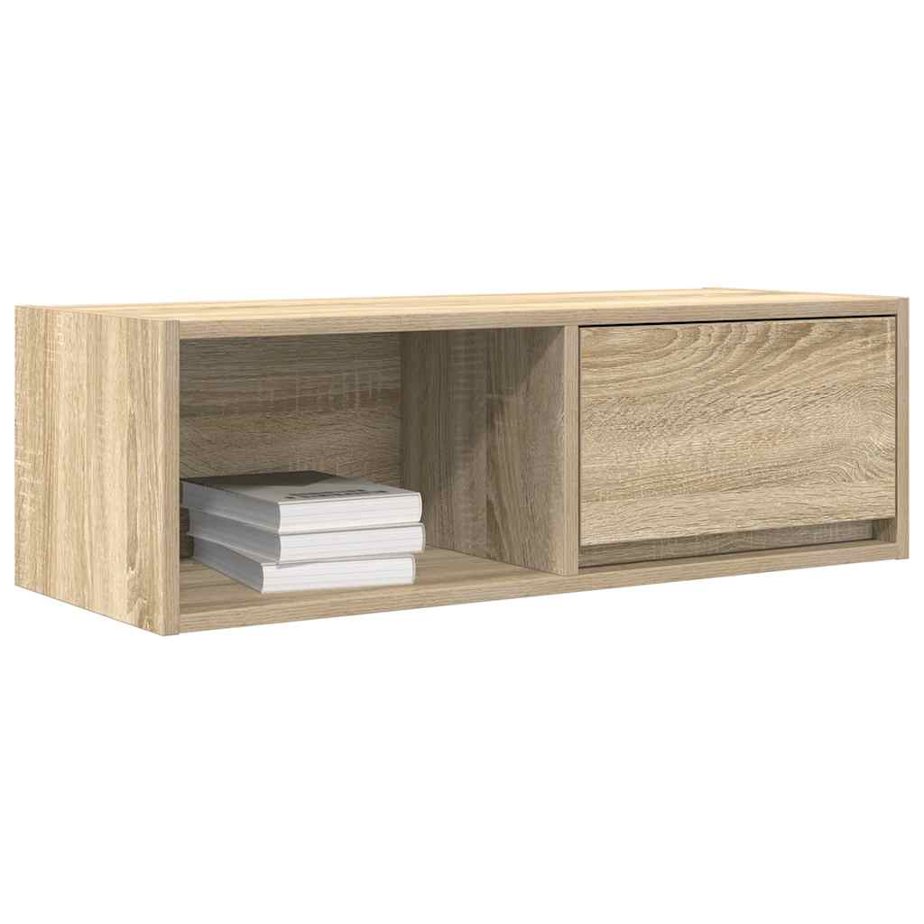 Tv-meubels 2 st 80x31x25,5 cm bewerkt hout sonoma eikenkleurig is nu te koop bij PeponiXL, paradijselijk wonen!
