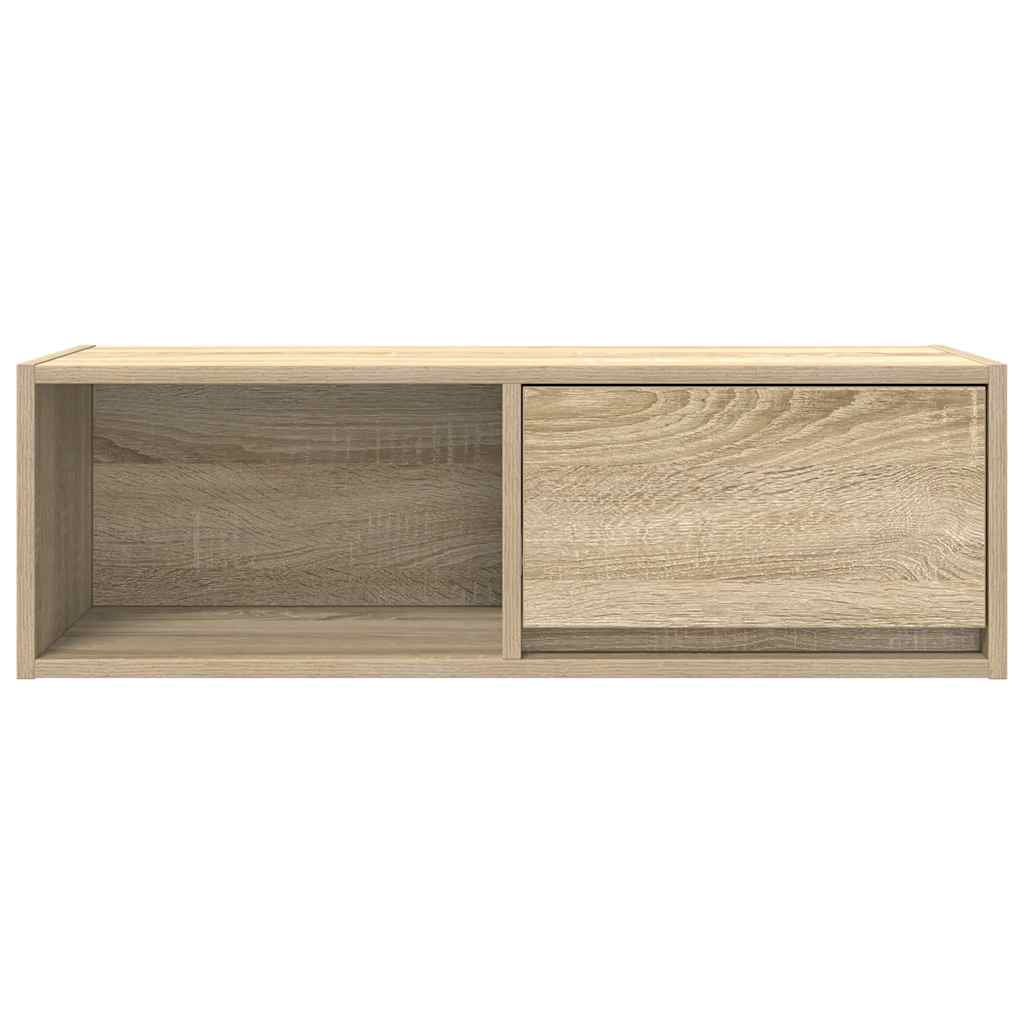 Tv-meubels 2 st 80x31x25,5 cm bewerkt hout sonoma eikenkleurig is nu te koop bij PeponiXL, paradijselijk wonen!