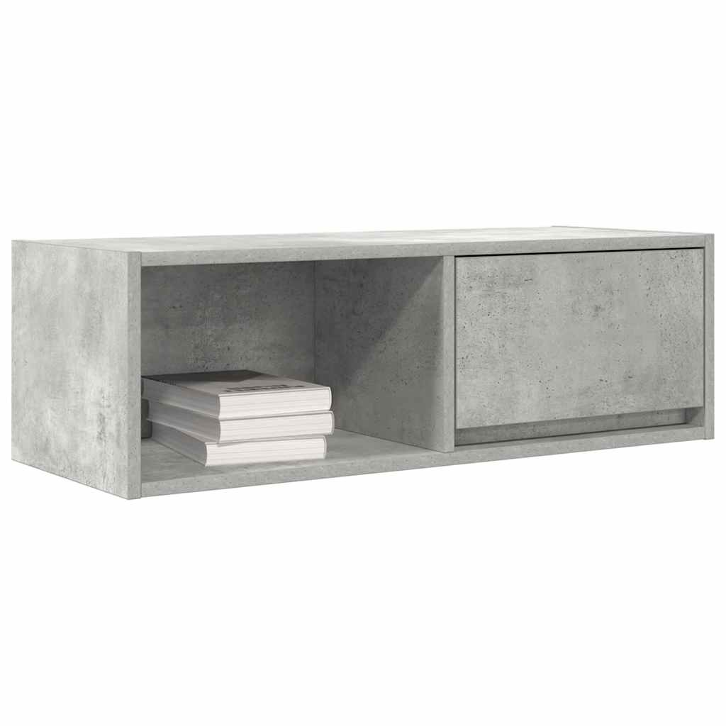 Tv-meubels 2 st 80x31x25,5 cm bewerkt hout betongrijs is nu te koop bij PeponiXL, paradijselijk wonen!