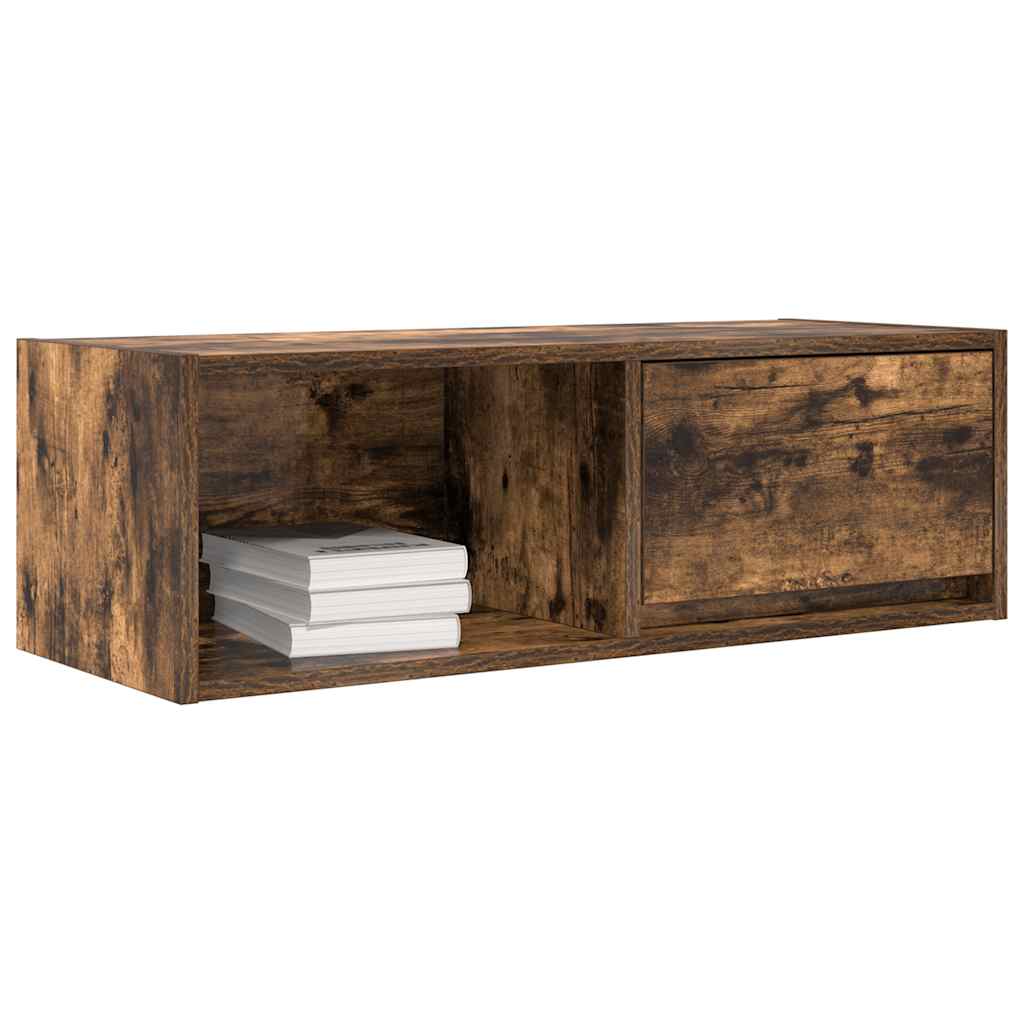 Tv-meubelen 2 st 80x31x25,5cm bewerkt hout gerookt eikenkleurig is nu te koop bij PeponiXL, paradijselijk wonen!