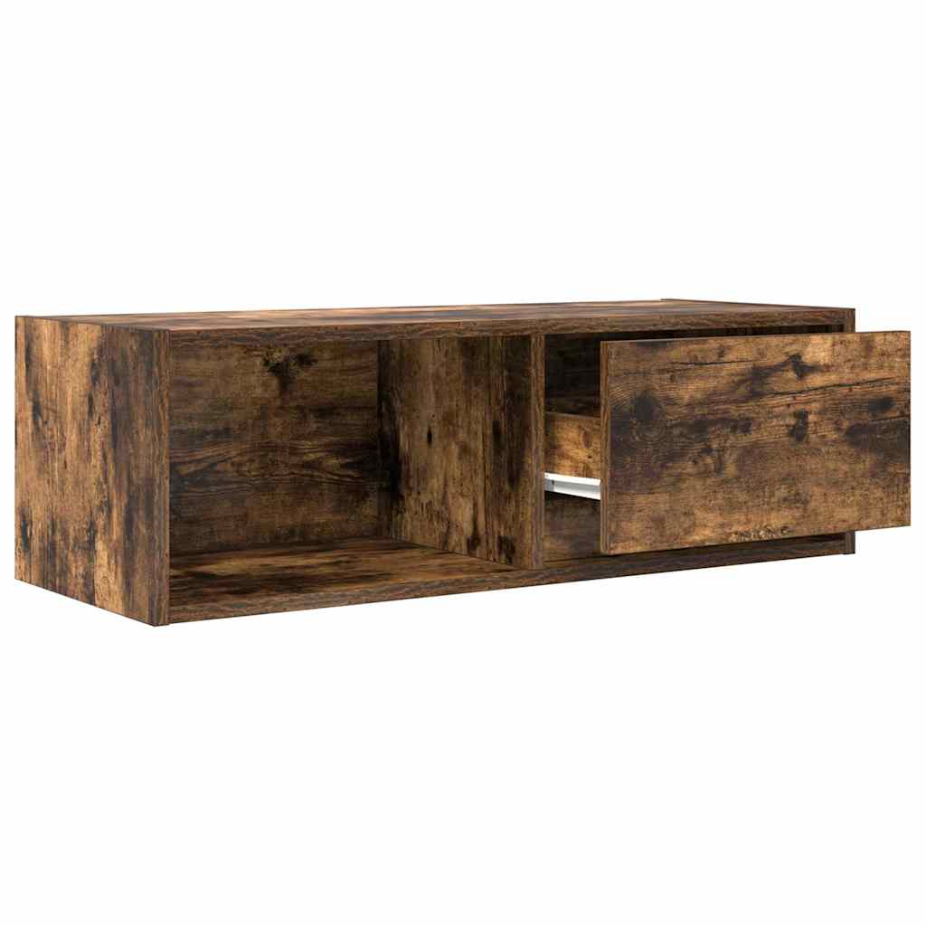 Tv-meubelen 2 st 80x31x25,5cm bewerkt hout gerookt eikenkleurig is nu te koop bij PeponiXL, paradijselijk wonen!