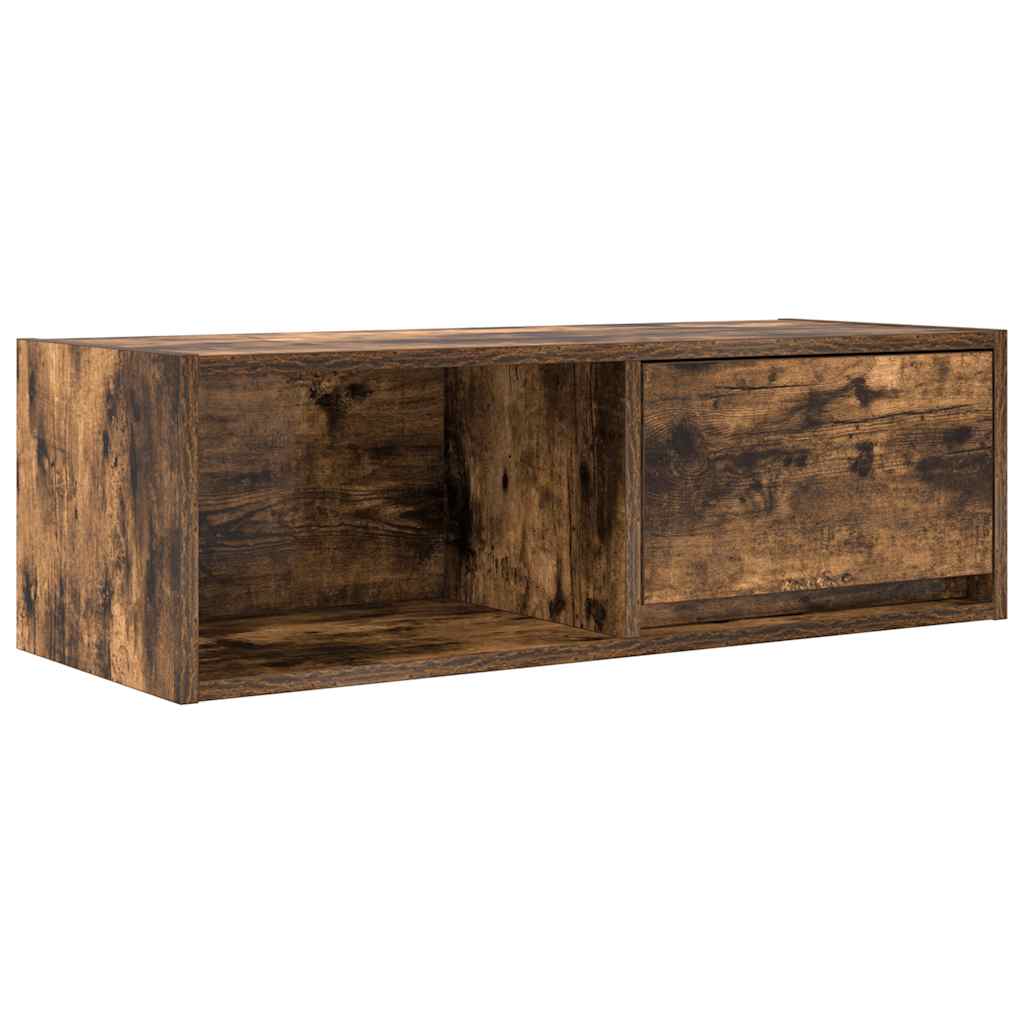 Tv-meubelen 2 st 80x31x25,5cm bewerkt hout gerookt eikenkleurig is nu te koop bij PeponiXL, paradijselijk wonen!