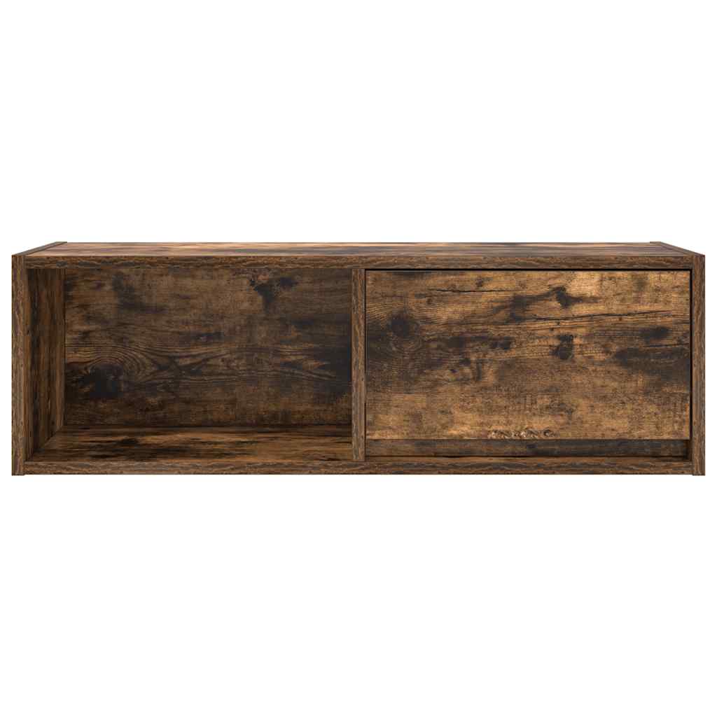 Tv-meubelen 2 st 80x31x25,5cm bewerkt hout gerookt eikenkleurig is nu te koop bij PeponiXL, paradijselijk wonen!