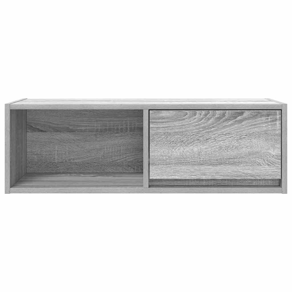 Tv-meubelen 2 st 80x31x25,5 cm bewerkt hout grijs sonoma eiken is nu te koop bij PeponiXL, paradijselijk wonen!