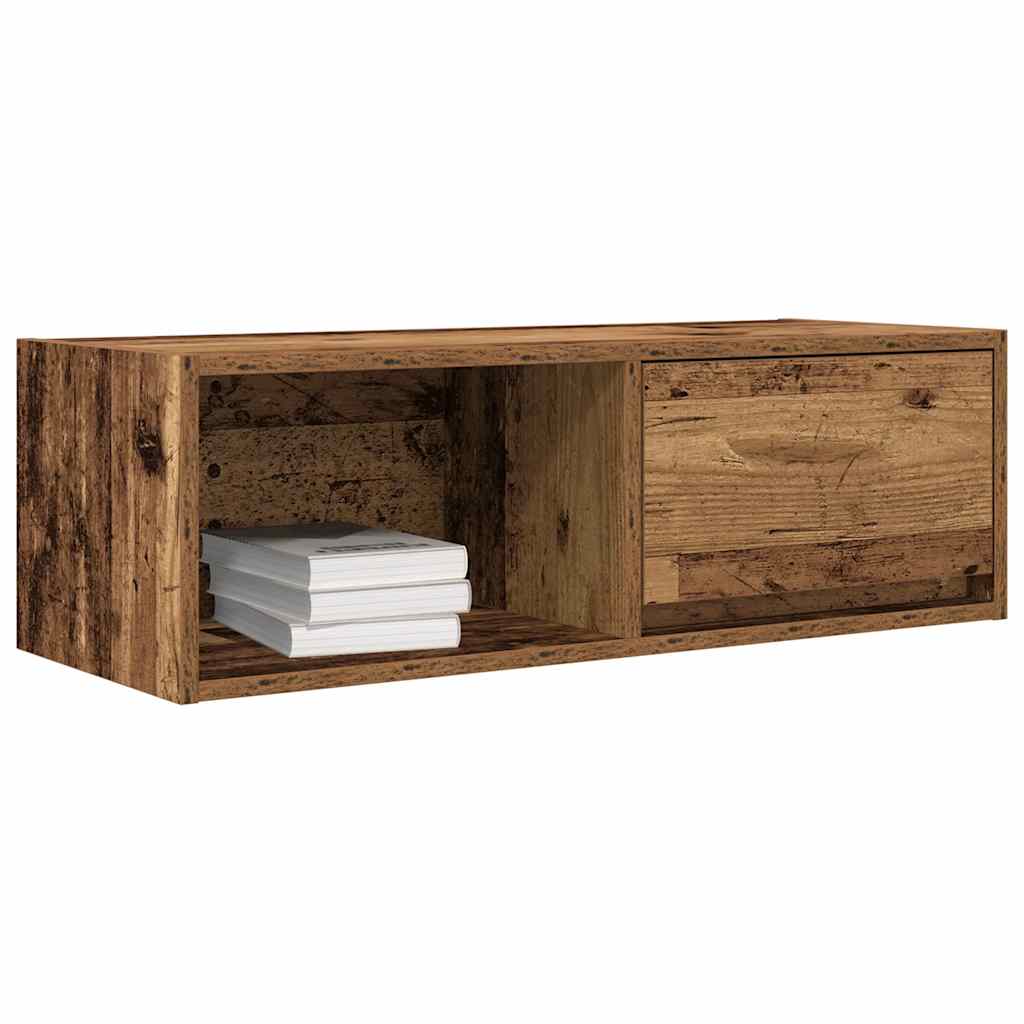 Tv-meubels 2 st 80x31x25,5 cm bewerkt hout oud houtkleurig is nu te koop bij PeponiXL, paradijselijk wonen!