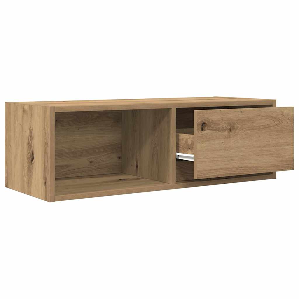 Tv-meubelen 2 st 80x31x25,5 cm bewerkt hout artisanaal eiken is nu te koop bij PeponiXL, paradijselijk wonen!