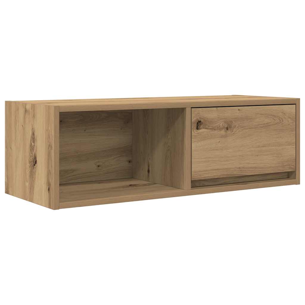 Tv-meubelen 2 st 80x31x25,5 cm bewerkt hout artisanaal eiken is nu te koop bij PeponiXL, paradijselijk wonen!