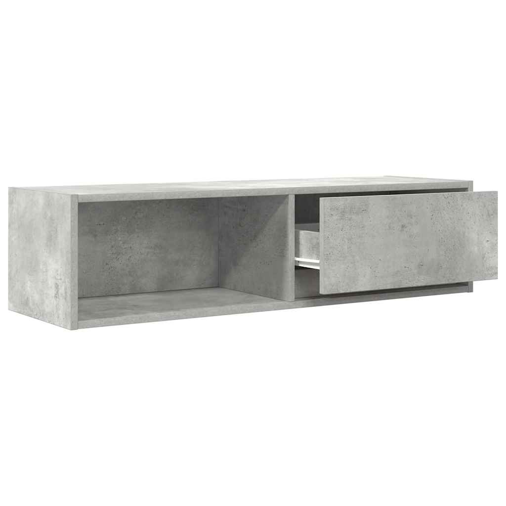 Tv-meubelen 2 st 100x31x25,5 cm bewerkt hout betongrijs is nu te koop bij PeponiXL, paradijselijk wonen!
