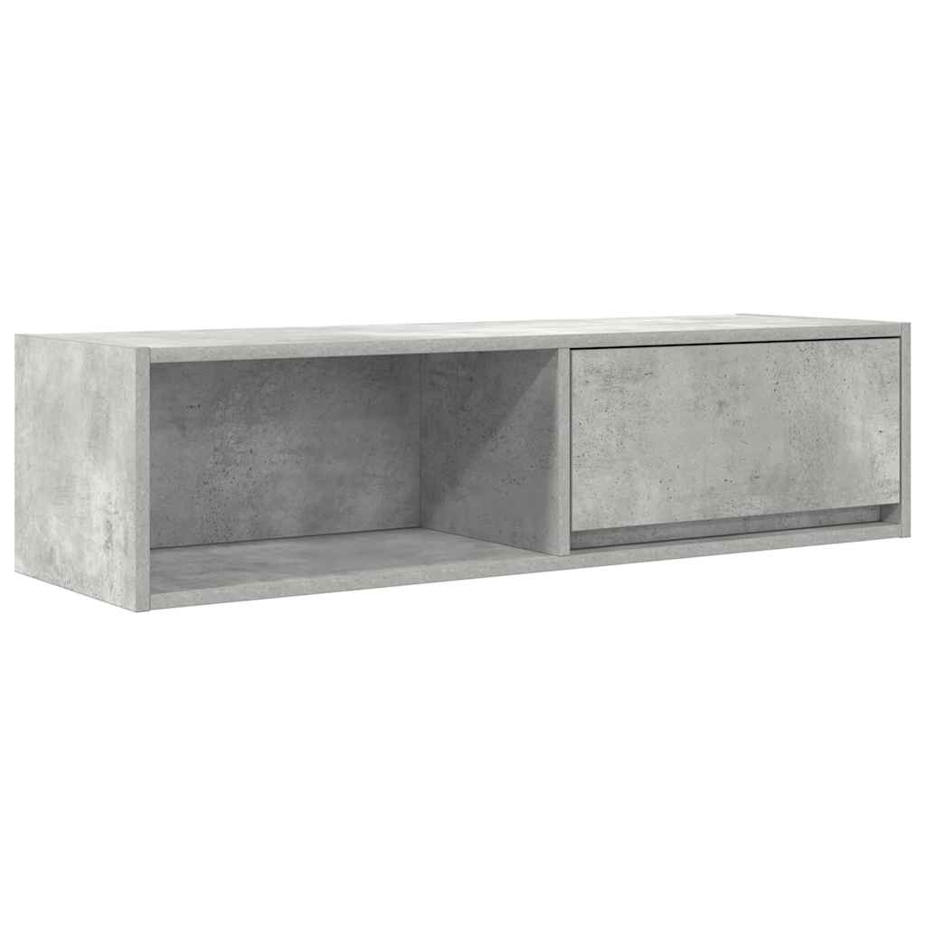 Tv-meubelen 2 st 100x31x25,5 cm bewerkt hout betongrijs is nu te koop bij PeponiXL, paradijselijk wonen!