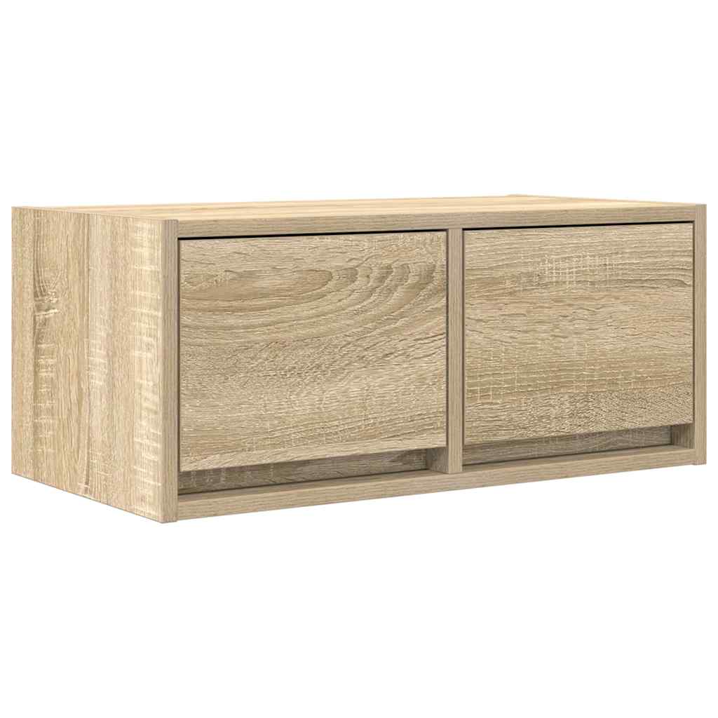 Tv-meubelen 2 st 60x31x25,5 cm bewerkt hout sonoma eikenkleurig is nu te koop bij PeponiXL, paradijselijk wonen!