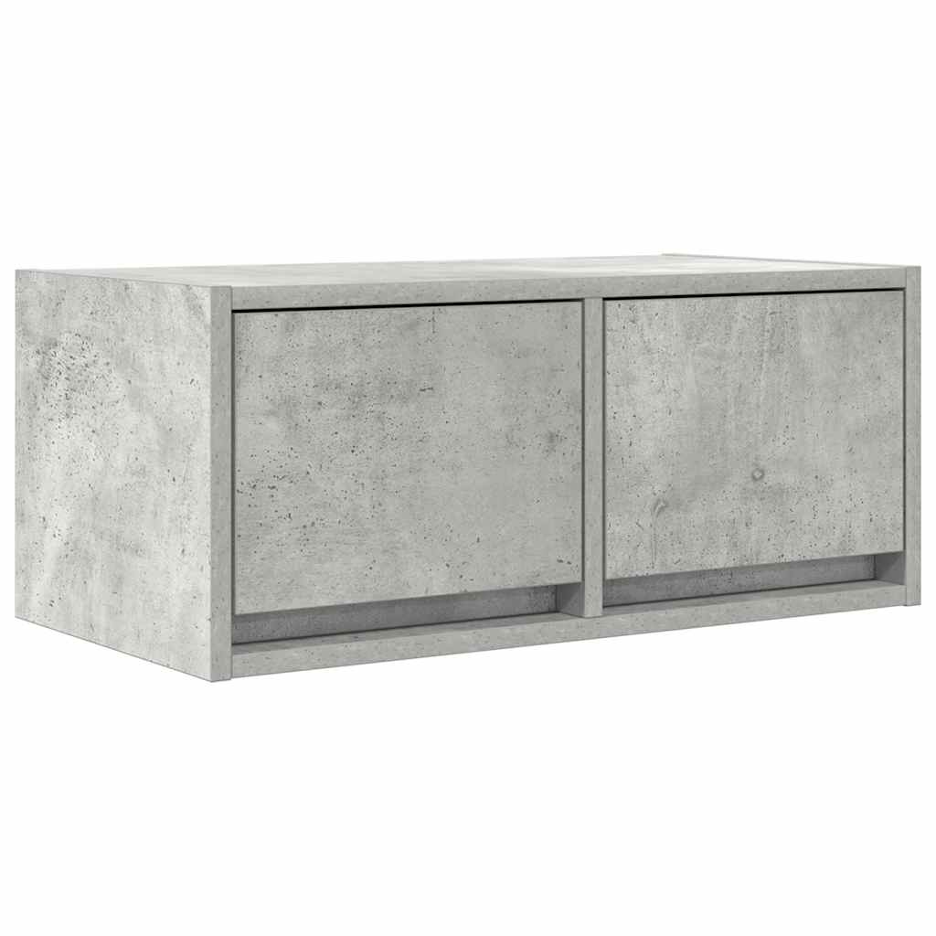 TV-meubel 60x31x25,5 cm bewerkt hout betongrijs is nu te koop bij PeponiXL, paradijselijk wonen!