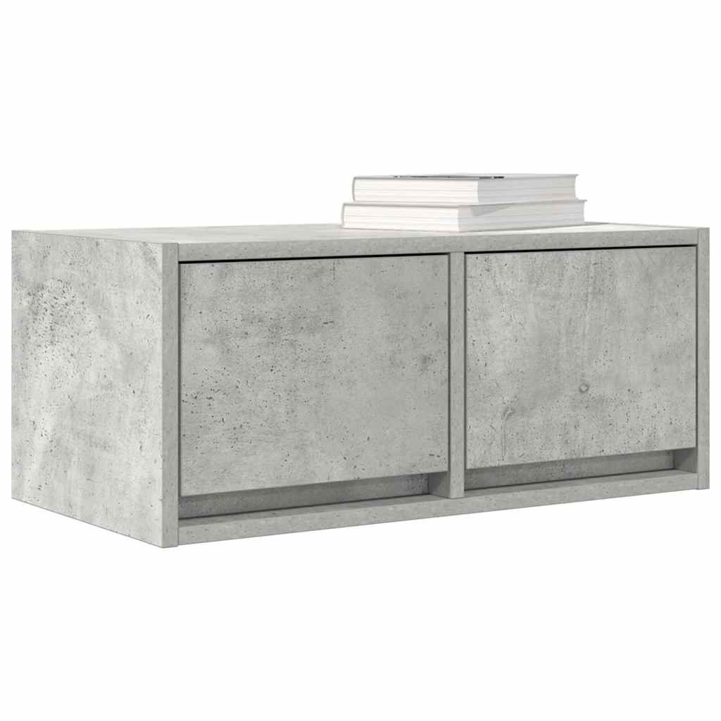 Tv-meubels 2 st 60x31x25,5 cm bewerkt hout betongrijs is nu te koop bij PeponiXL, paradijselijk wonen!