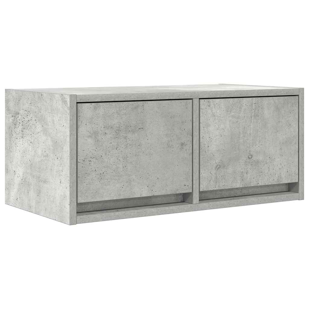 Tv-meubels 2 st 60x31x25,5 cm bewerkt hout betongrijs is nu te koop bij PeponiXL, paradijselijk wonen!