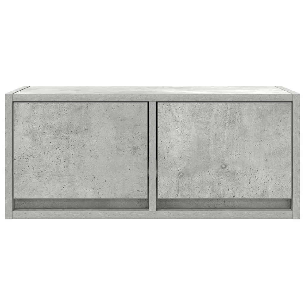 Tv-meubels 2 st 60x31x25,5 cm bewerkt hout betongrijs is nu te koop bij PeponiXL, paradijselijk wonen!