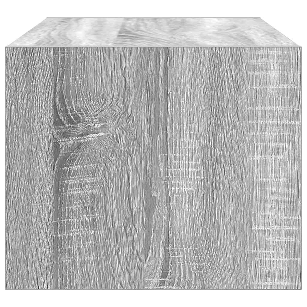 TV-meubel 60x31x25,5 cm bewerkt hout grijs sonoma eikenkleurig is nu te koop bij PeponiXL, paradijselijk wonen!