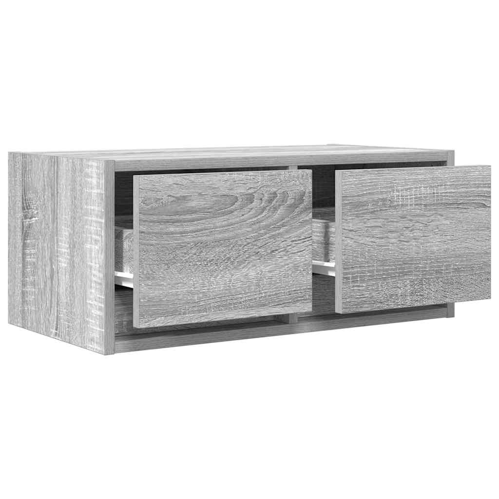Tv-meubelen 2 st 60x31x25,5 cm bewerkt hout grijs sonoma eiken is nu te koop bij PeponiXL, paradijselijk wonen!
