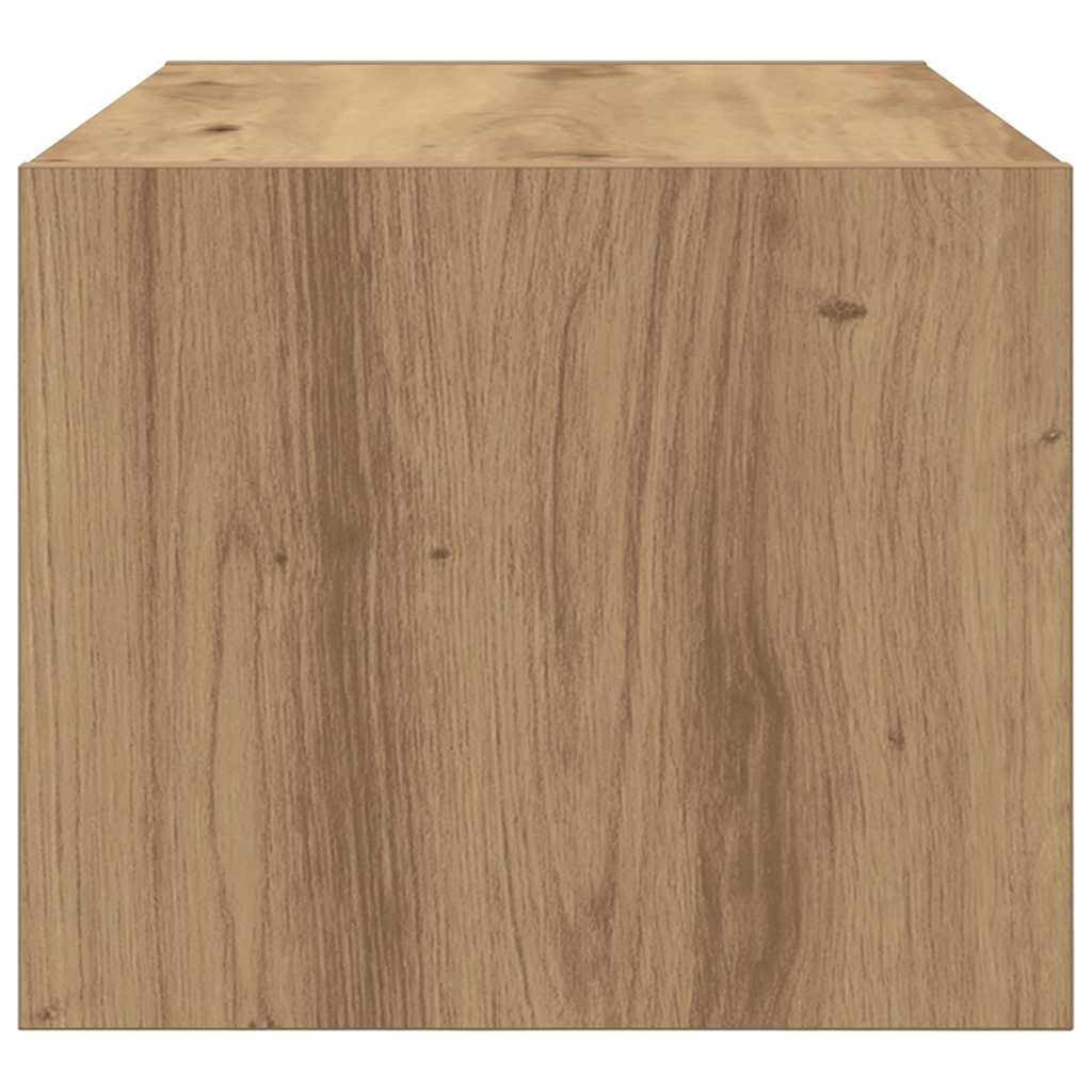 TV-meubel 60x31x25,5 cm bewerkt hout artisanaal eikenkleur is nu te koop bij PeponiXL, paradijselijk wonen!