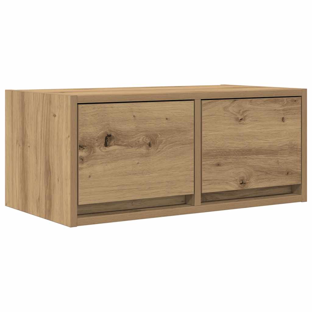 Tv-meubelen 2 st 60x31x25,5 cm bewerkt hout artisanaal eiken is nu te koop bij PeponiXL, paradijselijk wonen!