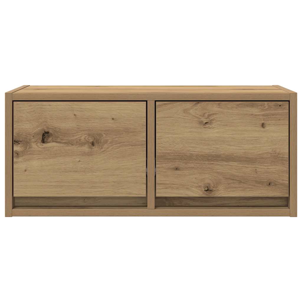 Tv-meubelen 2 st 60x31x25,5 cm bewerkt hout artisanaal eiken is nu te koop bij PeponiXL, paradijselijk wonen!