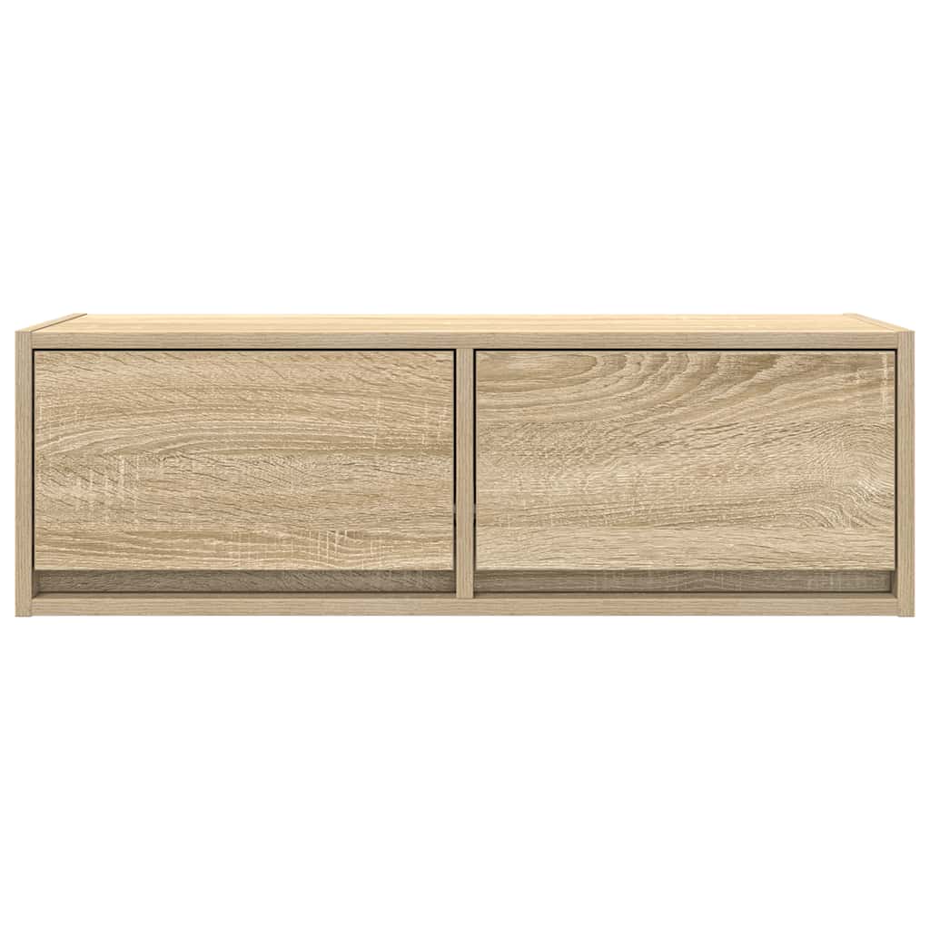 Tv-meubels 2 st 80x31x25,5 cm bewerkt hout sonoma eikenkleurig is nu te koop bij PeponiXL, paradijselijk wonen!
