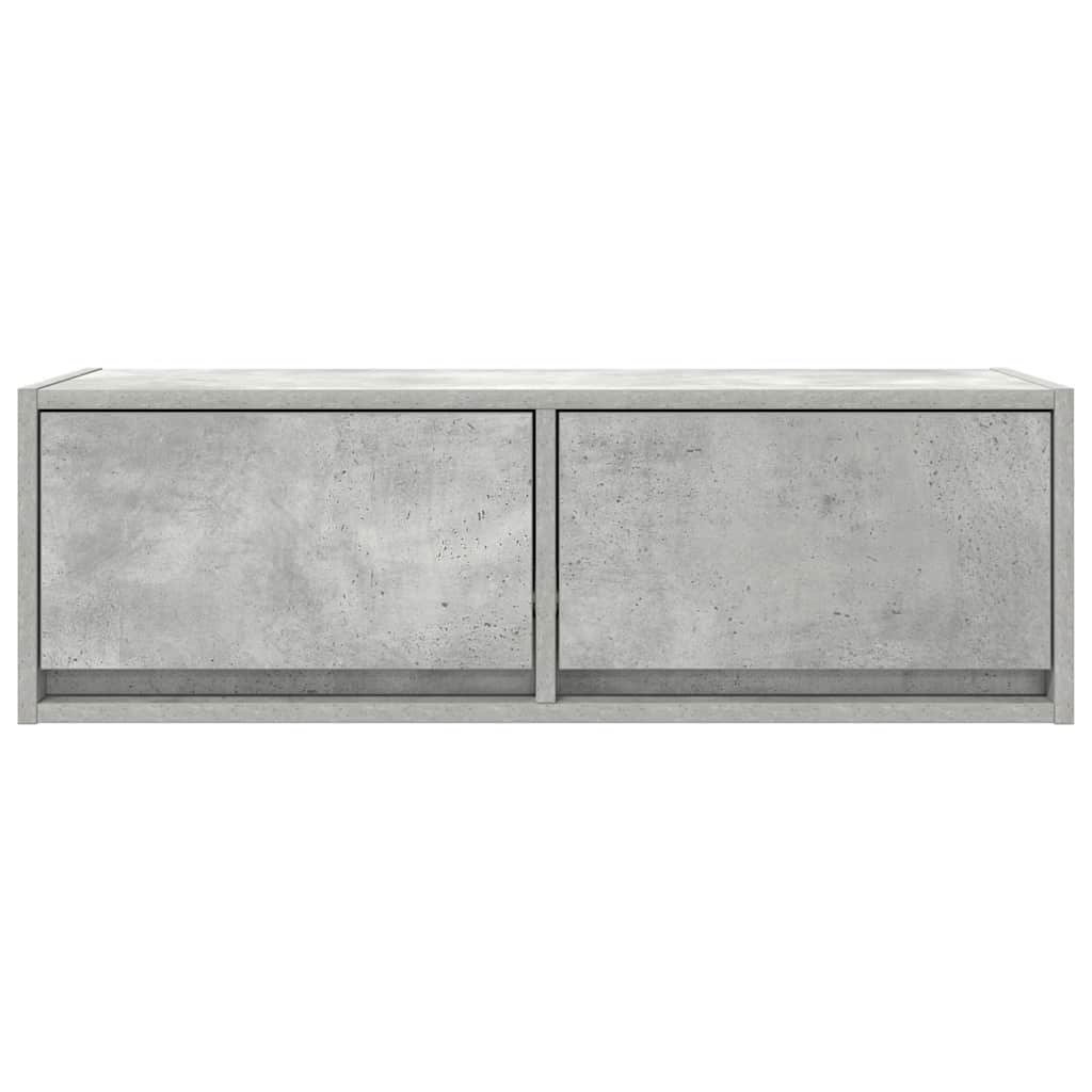 Tv-meubel 80x31x25,5 cm bewerkt hout betongrijs is nu te koop bij PeponiXL, paradijselijk wonen!