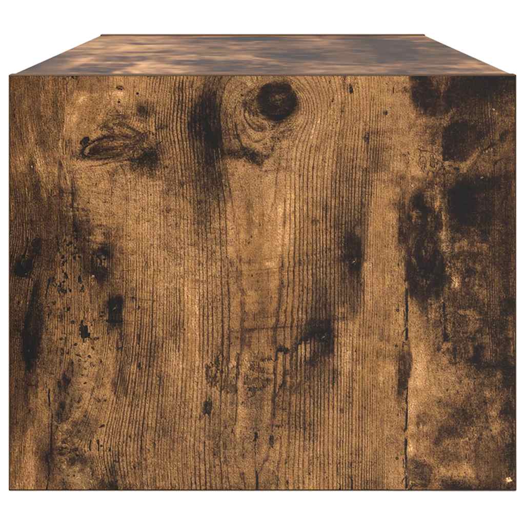 Tv-meubelen 2 st 80x31x25,5cm bewerkt hout gerookt eikenkleurig is nu te koop bij PeponiXL, paradijselijk wonen!