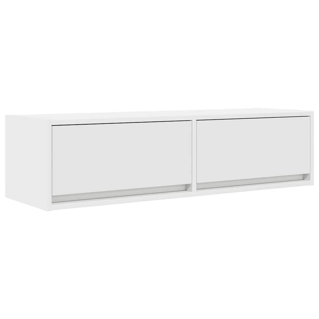 TV-kast met lade Wit 100 x 31 x 25,5 cm Bewerkt hout is nu te koop bij PeponiXL, paradijselijk wonen!