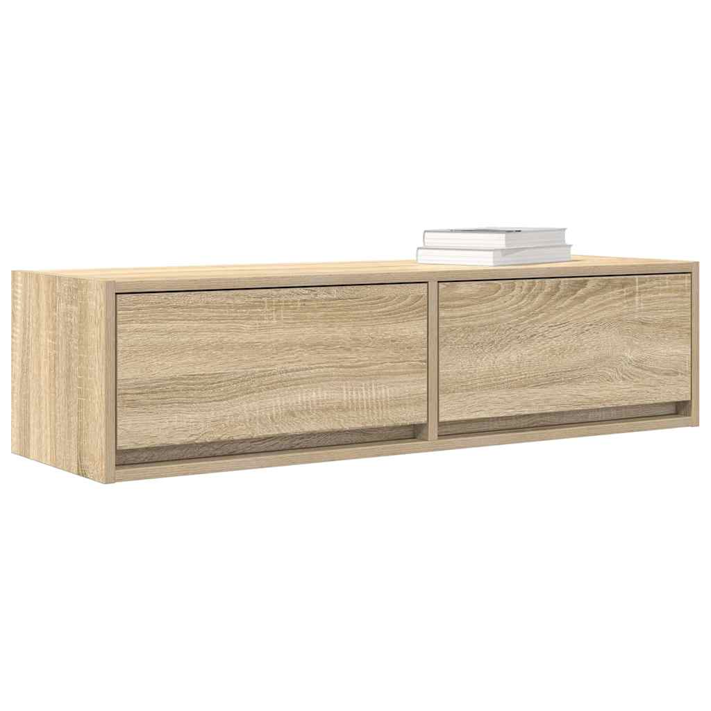 TV-kast met lade Sonoma eiken 100 x 31 x 25,5 cm Bewerkt hout is nu te koop bij PeponiXL, paradijselijk wonen!