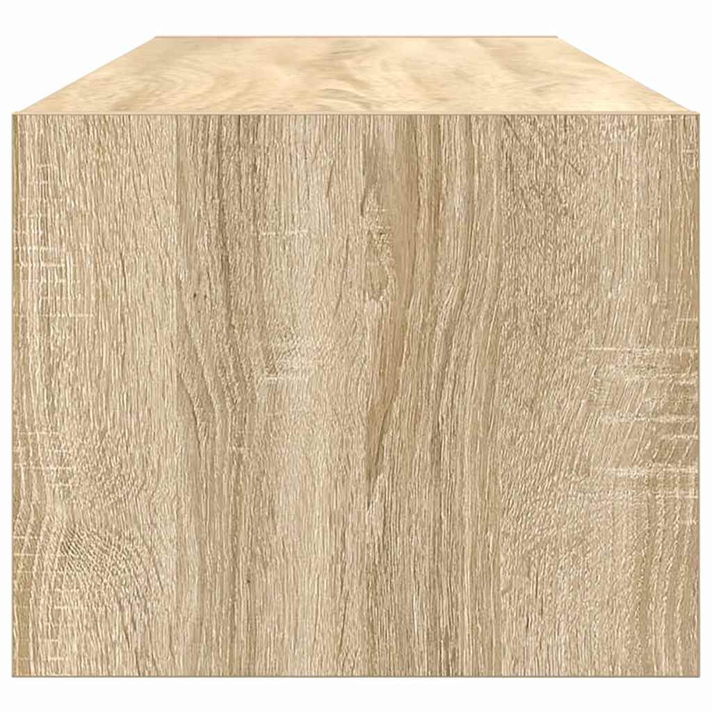 TV-kast met lade Sonoma eiken 100 x 31 x 25,5 cm Bewerkt hout is nu te koop bij PeponiXL, paradijselijk wonen!