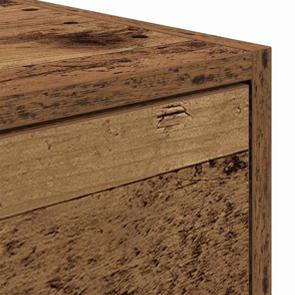 TV-kast met lade Oud hout 100 x 31 x 25,5 cm Bewerkt hout is nu te koop bij PeponiXL, paradijselijk wonen!