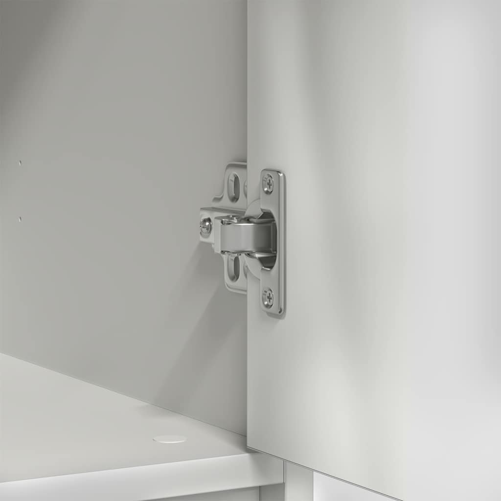 Dressoir met lade 80x34x76 cm spaanplaat wit is nu te koop bij PeponiXL, paradijselijk wonen!