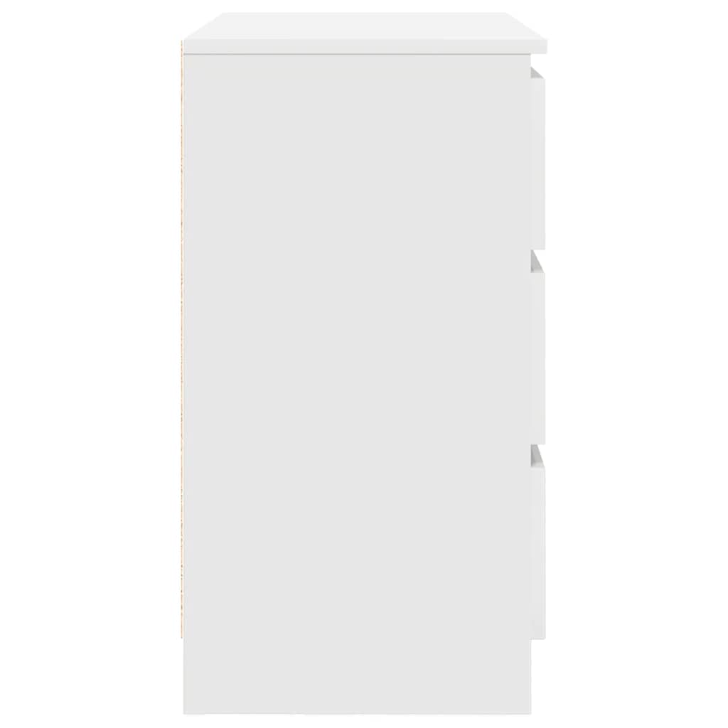 Dressoir met lade 71x35x65 cm spaanplaat wit is nu te koop bij PeponiXL, paradijselijk wonen!