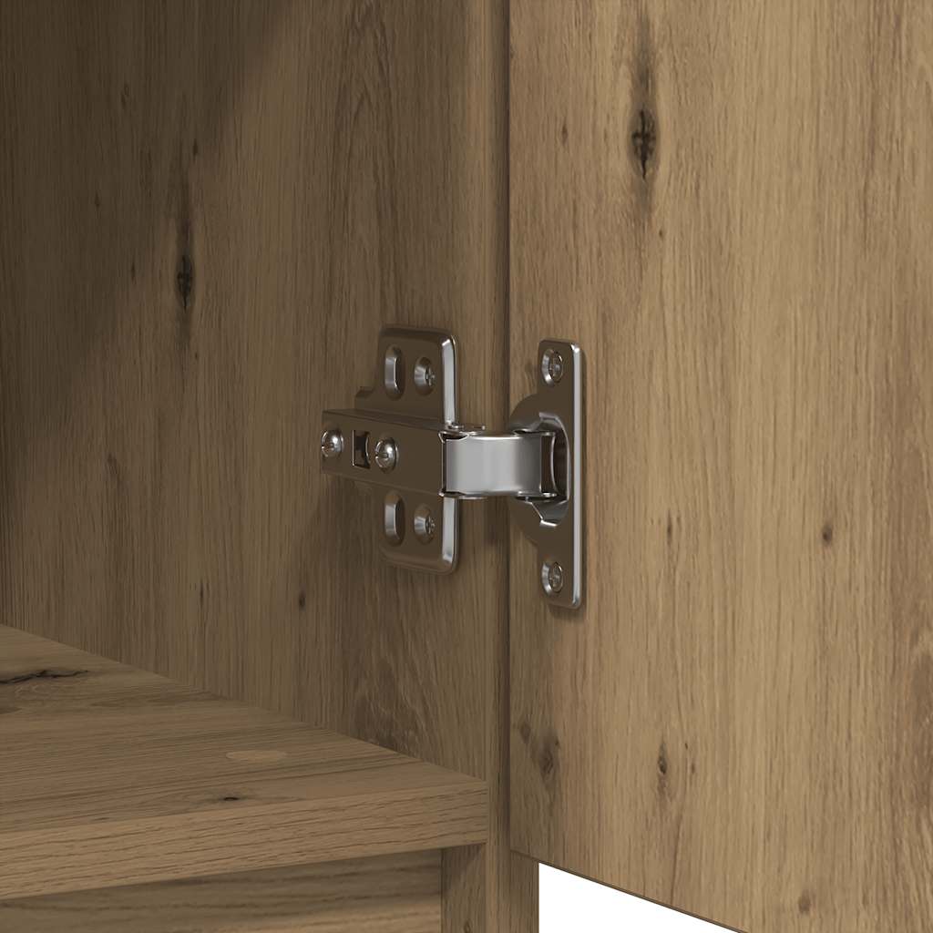 Dressoir lade 71x35x65 cm spaanplaat artisanaal eikenkleurig is nu te koop bij PeponiXL, paradijselijk wonen!