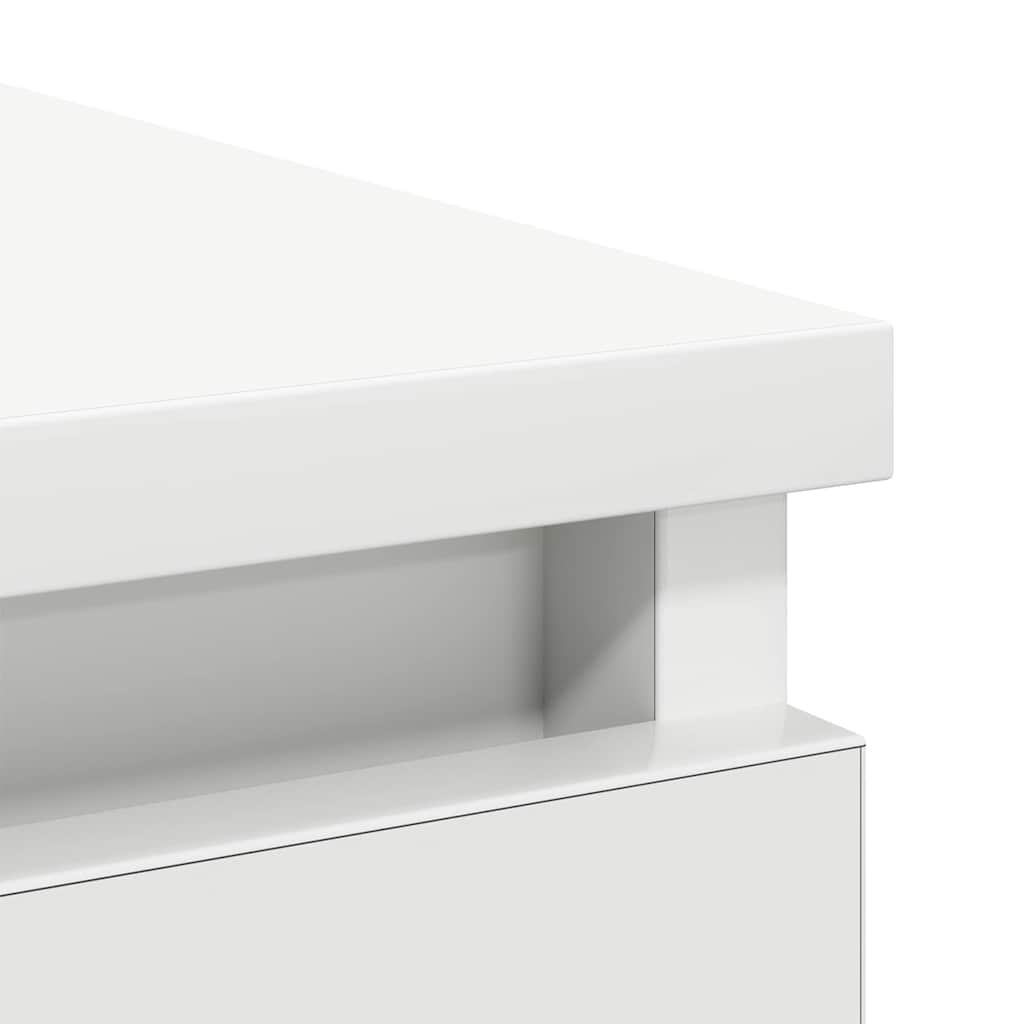 Dressoir met lades 71x35x84 cm spaanplaat wit is nu te koop bij PeponiXL, paradijselijk wonen!