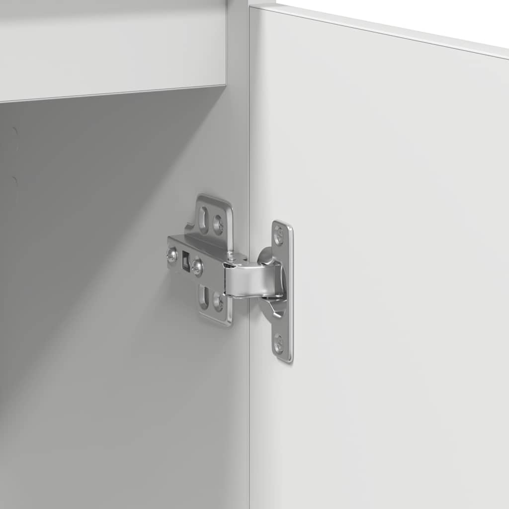 Dressoir met lade 71x35x65 cm spaanplaat wit is nu te koop bij PeponiXL, paradijselijk wonen!