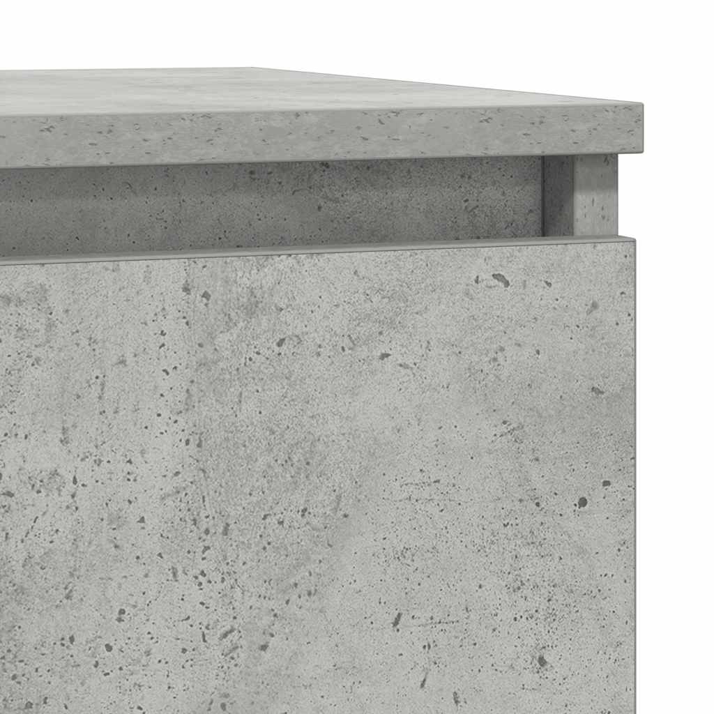 Dressoir met lade 71x35x65 cm spaanplaat betongrijs is nu te koop bij PeponiXL, paradijselijk wonen!