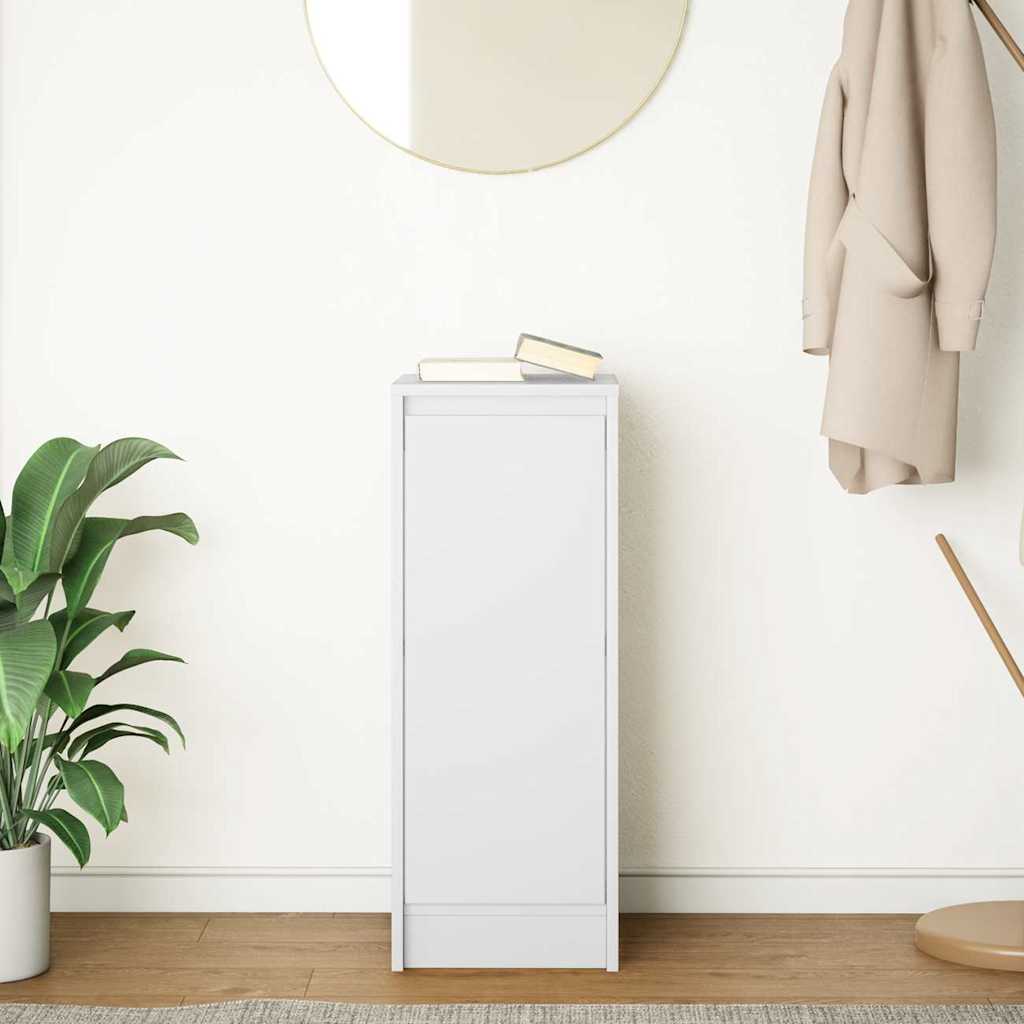 Dressoir 29,5x34x76 cm spaanplaat wit is nu te koop bij PeponiXL, paradijselijk wonen!