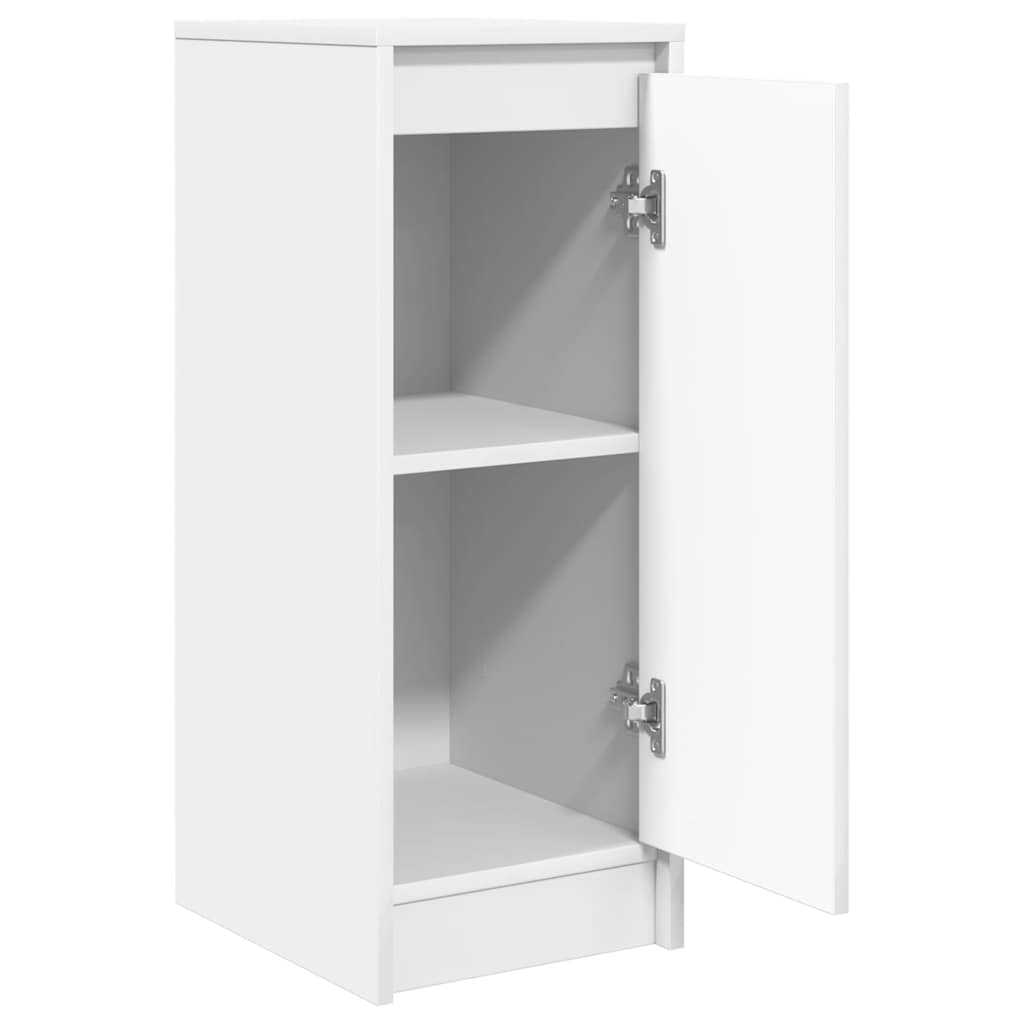 Dressoir 29,5x34x76 cm spaanplaat wit is nu te koop bij PeponiXL, paradijselijk wonen!