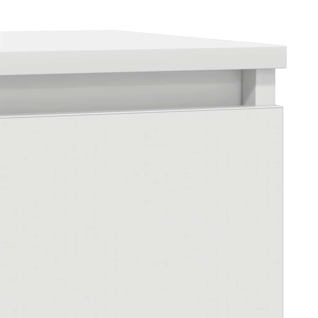 Dressoir 29,5x34x76 cm spaanplaat wit is nu te koop bij PeponiXL, paradijselijk wonen!