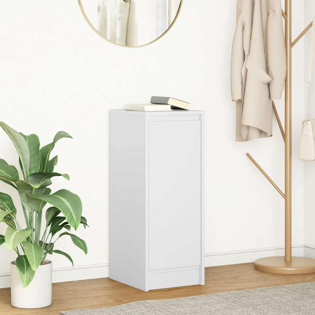 Dressoir 29,5x34x76 cm spaanplaat wit is nu te koop bij PeponiXL, paradijselijk wonen!