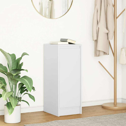 Dressoir 29,5x34x76 cm spaanplaat wit is nu te koop bij PeponiXL, paradijselijk wonen!